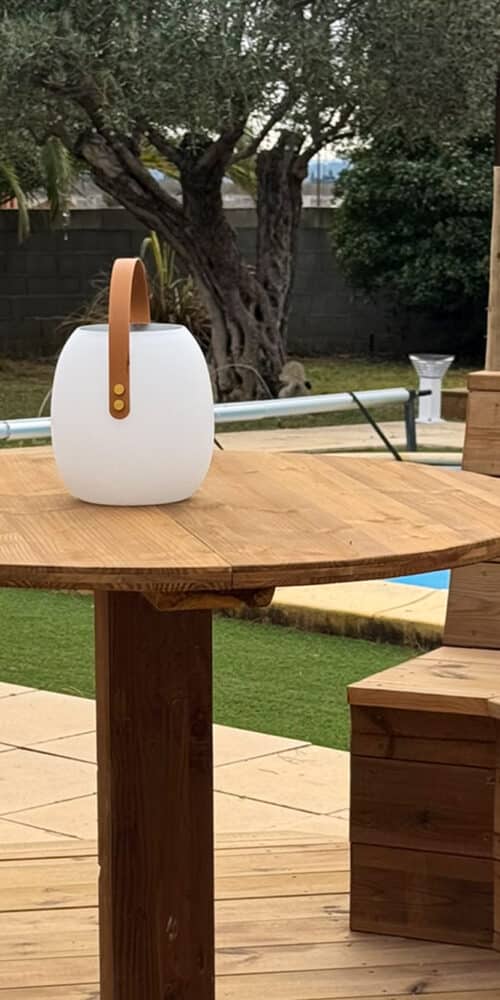 Aménagement extérieur : salon cosy en bois signé Ekolinea