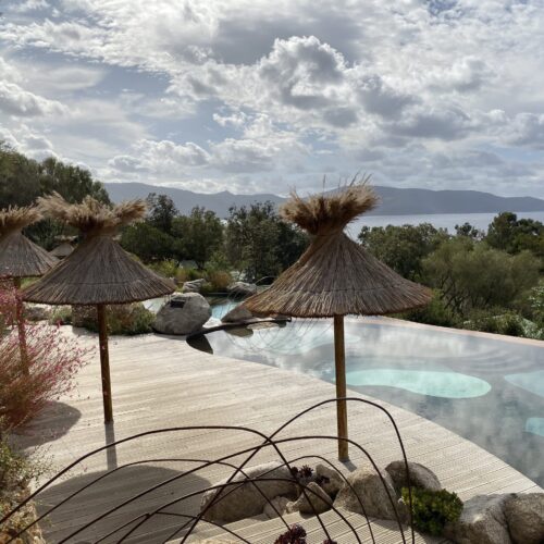 parasols camping U Libecciu - Corse