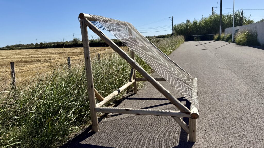 Chilienne XXL bois simple Chilienne XXL en bois avec filet simple