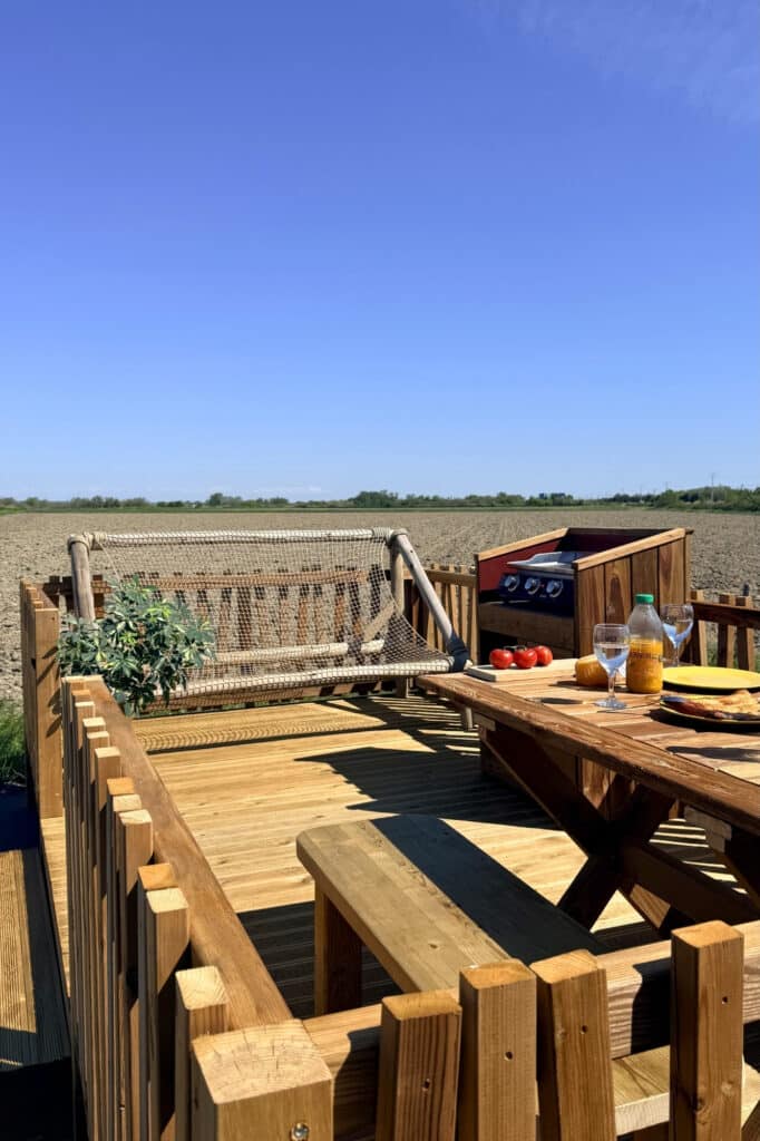 Terrasse bois et aménagements