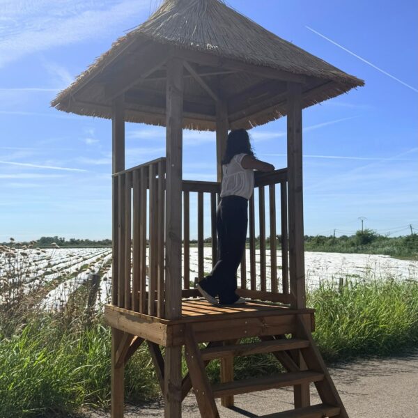 Point de vue en bois Une réalisation surélevée pour admirer à 360°